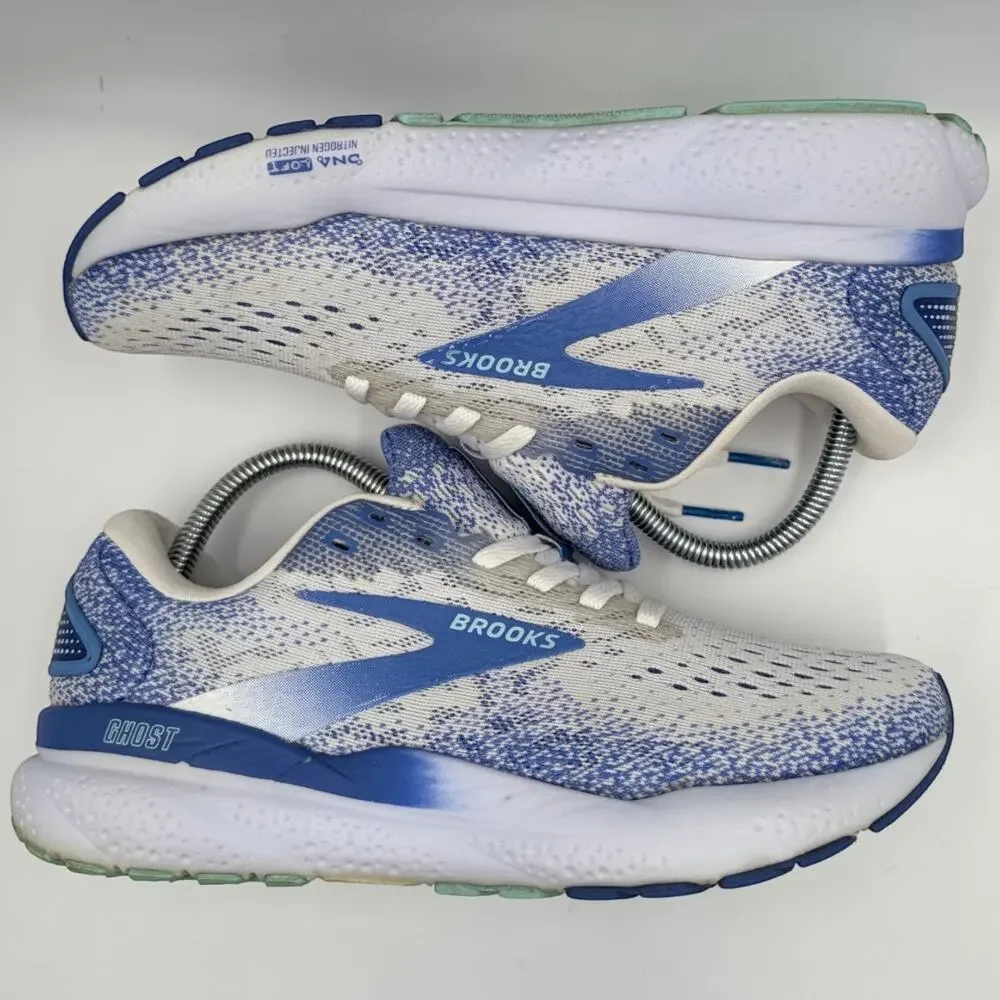 Brooks Ghost 16 Amparo Blue Limpet Shell Womens 8 Medium B UK 6 Running Shoes
